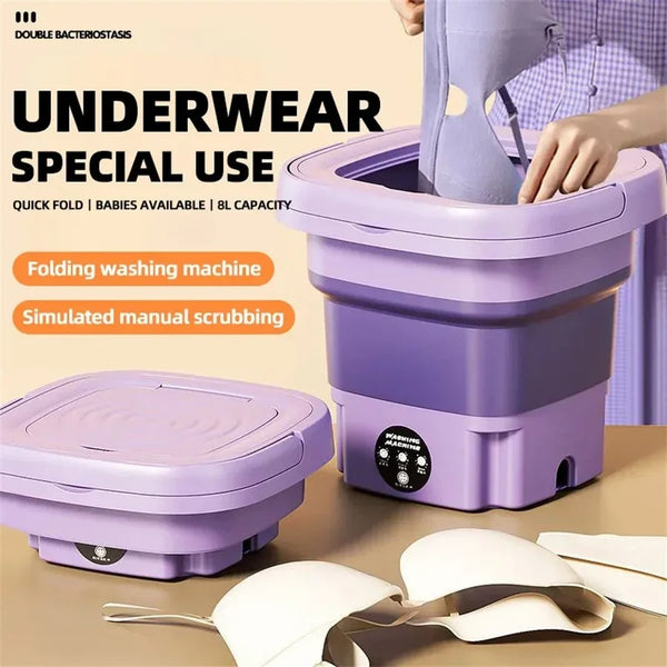 Mini Portable Clothes & Towel Washer