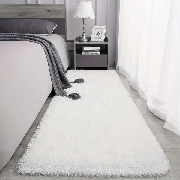 Ultra-Soft Plush Faux Durable & Machine Washable Hallway Living Room Rugs For Bedroom Home Decor in Multiple Colors Rugs