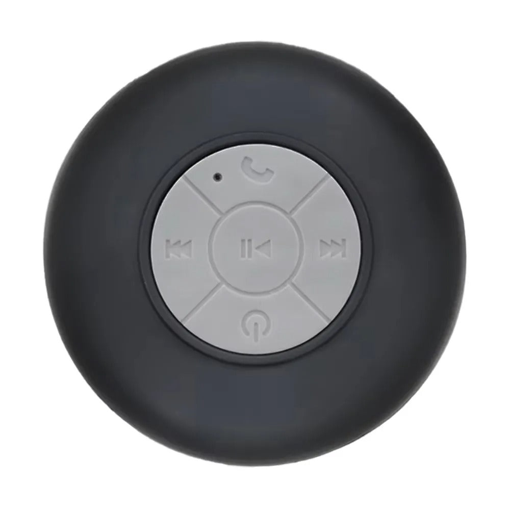 Waterproof Bluetooth Bathroom Speaker with Suction Cup & RGB Lights